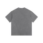 Camiseta Oversize de Algodón "Grounded" Lavado Vintage para Mujer