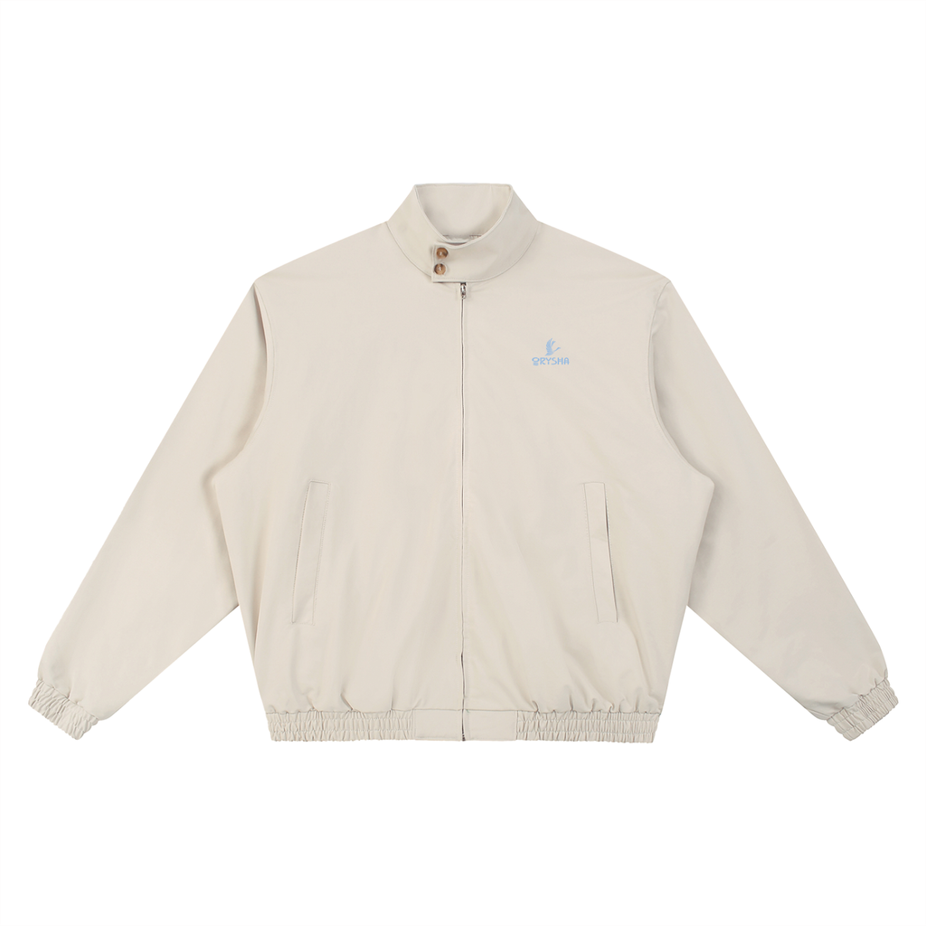 Chaqueta bomber unisex "LA" con cuello alto