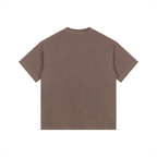 Camiseta extragrande de algodón lavado vintage para hombre "Grounded"