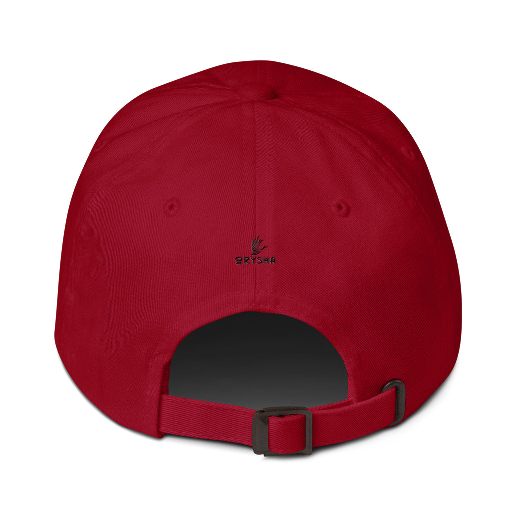 Gorra de algodón bordada "Grounded"