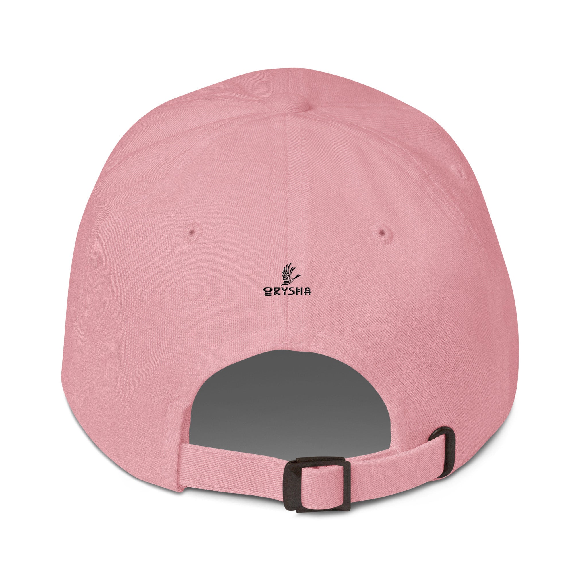 "Grounded" Embroidered Cotton Dad Hat
