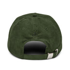 Gorra de pana bordada "LA"