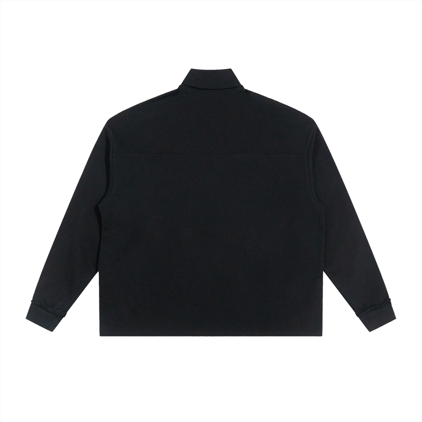 Men's Heavyweight Essentials Half-Zip Rolled Edge Fleece Sweatshirt