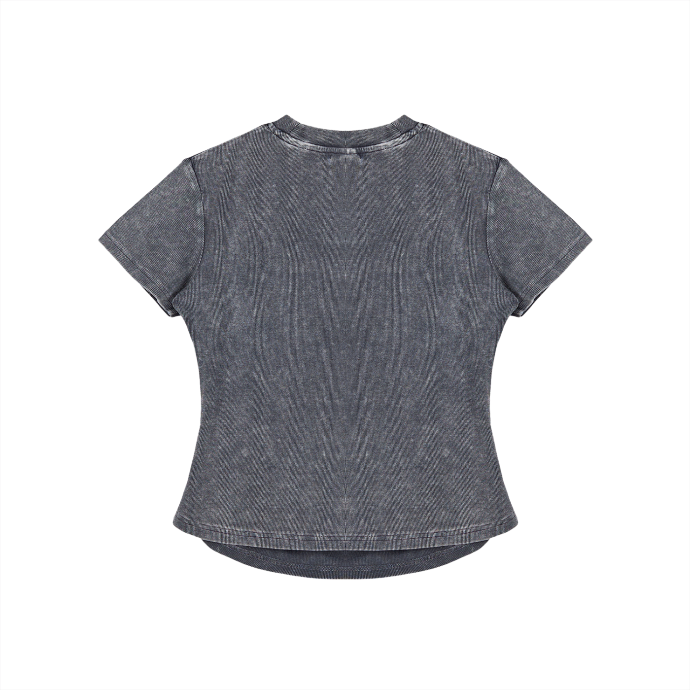 Women's Vintage Washed Bodycon Cotton T-Shirt