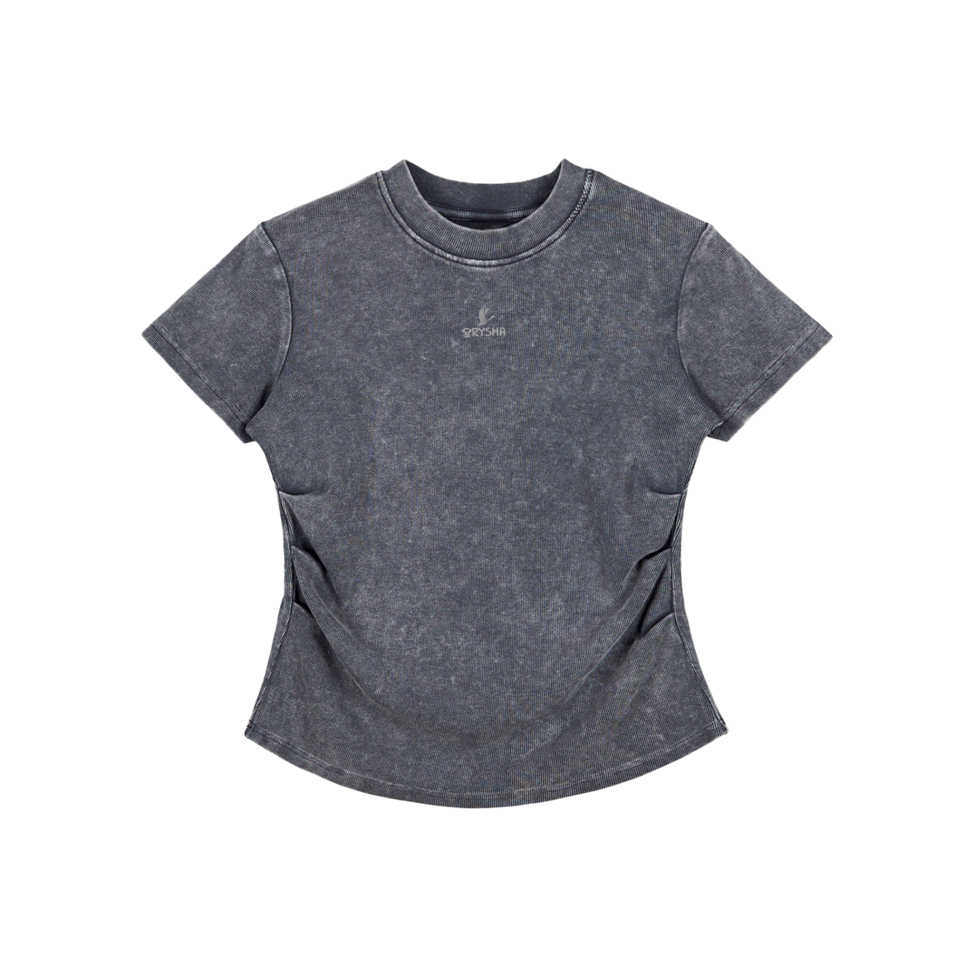 Women's Vintage Washed Bodycon Cotton T-Shirt