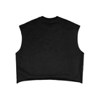 Camiseta sin mangas unisex de felpa francesa pesada "Dream Always" de corte ancho