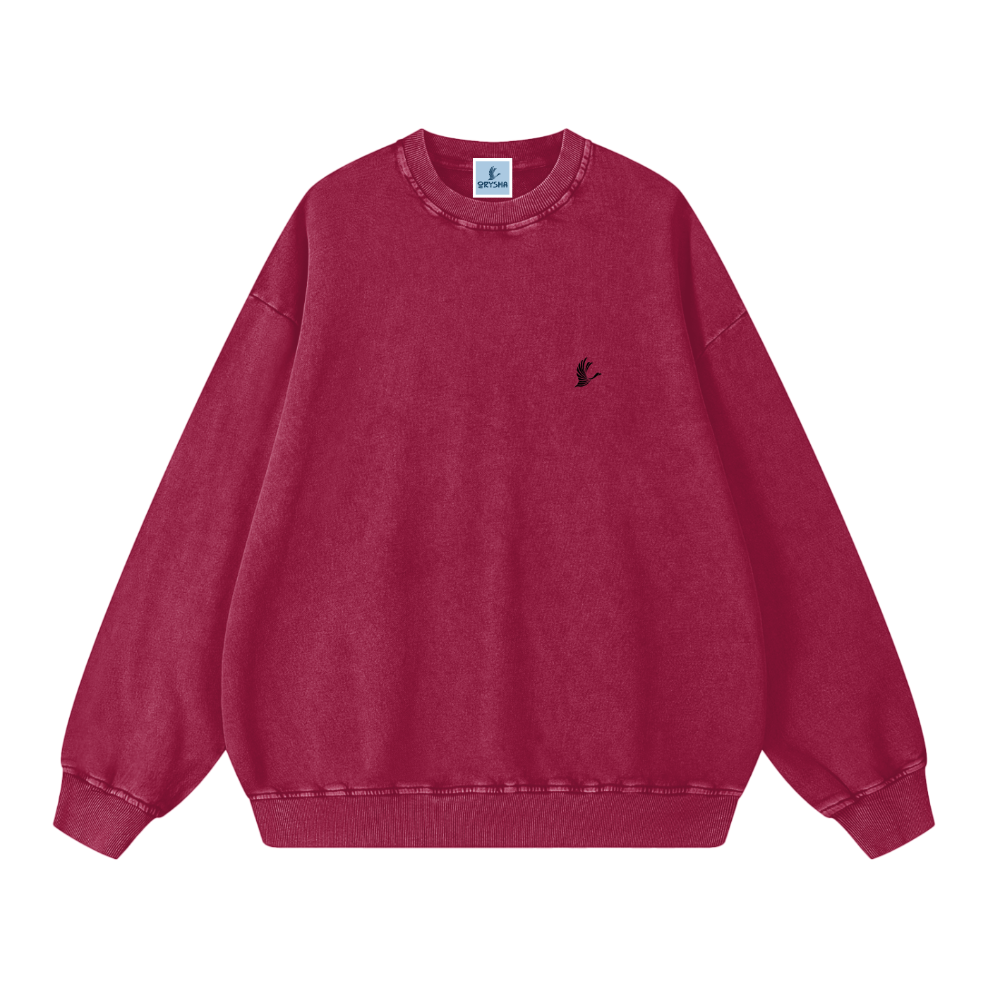 Women’s Essential Vintage Snow Washed Oversized Sweatshirt