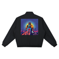 Men's "LA" Stand Collar Bomber Jacket