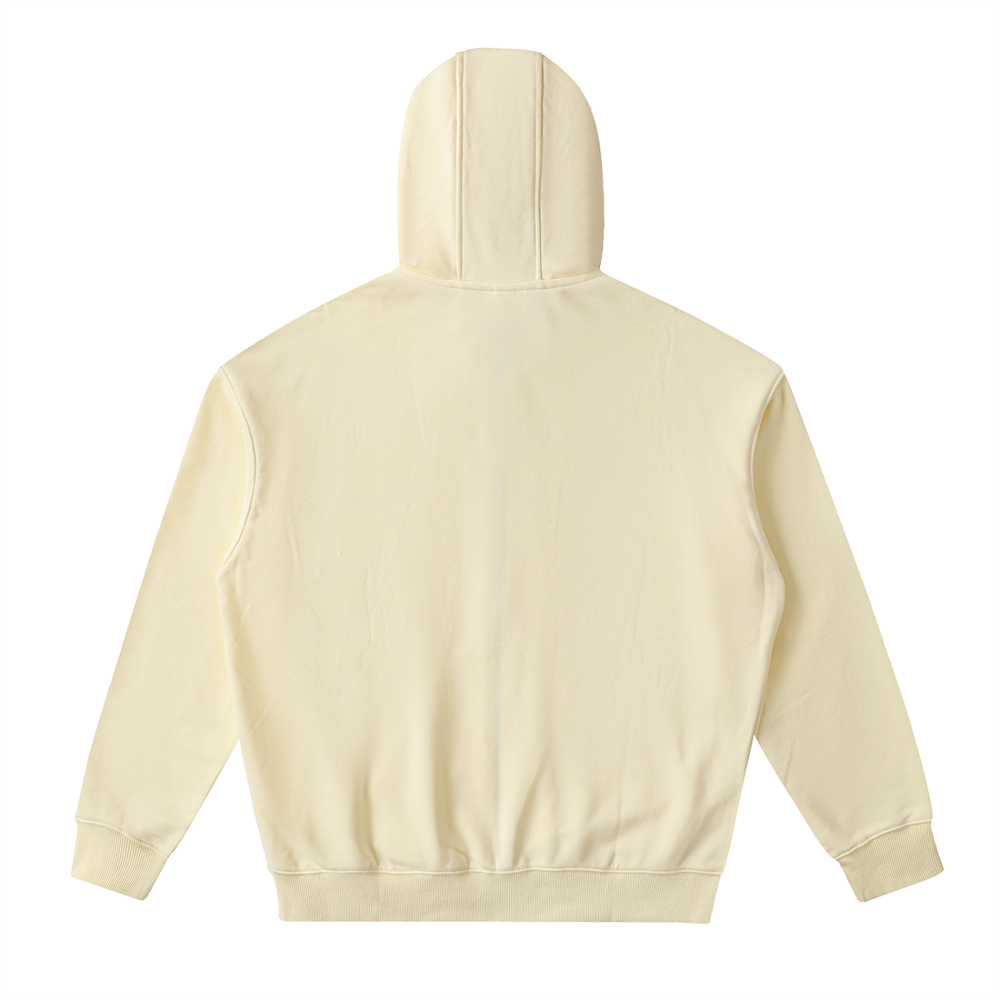 Unisex Drop-Shoulder Zip-Up Hoodie
