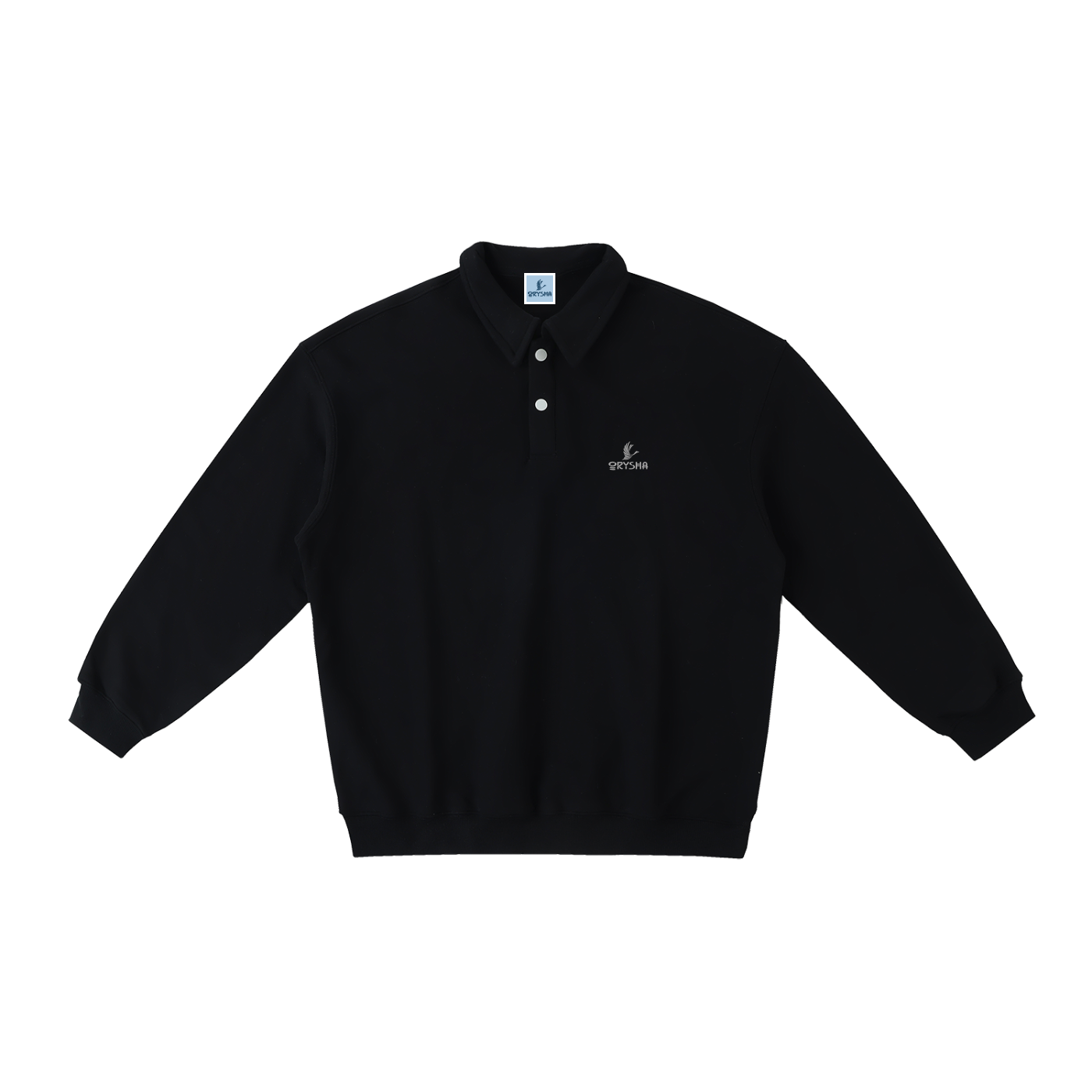 Women's Essential Heavyweight Polo Relaxed Sweatshirt
