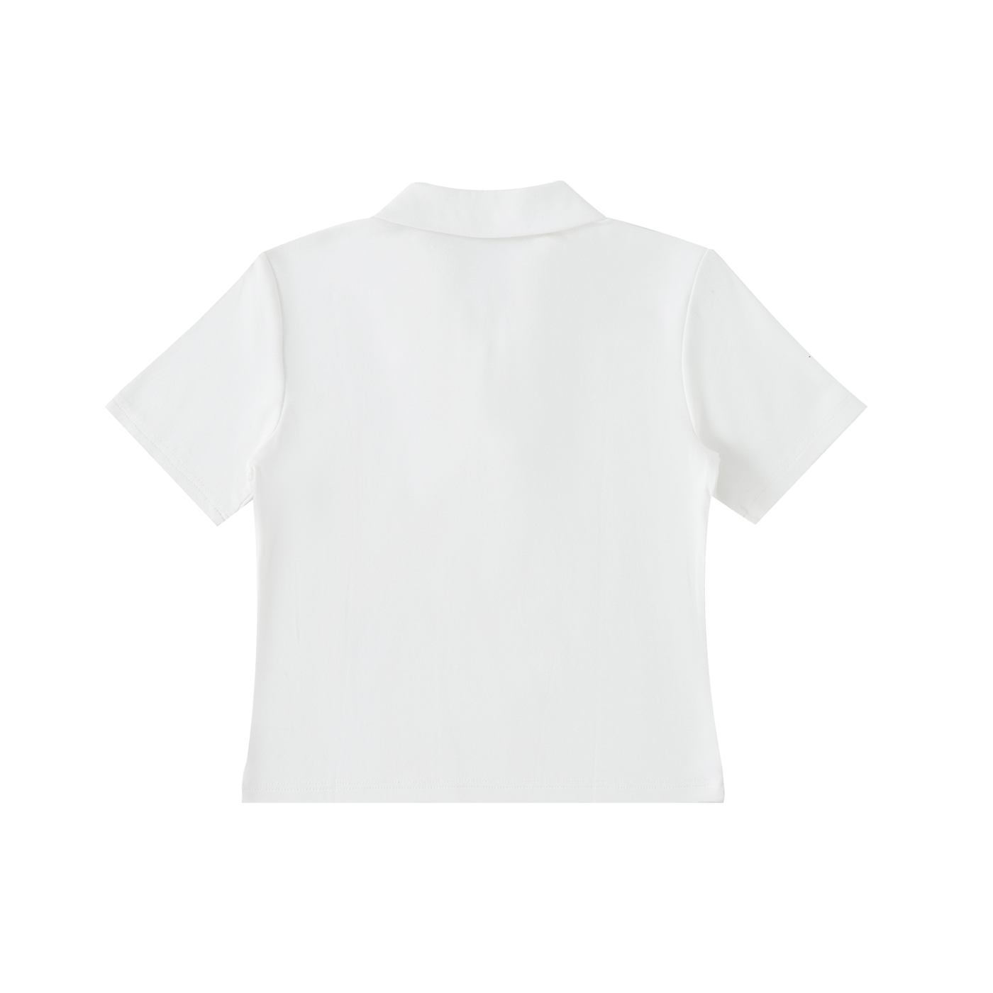 Women's Bodycon Short Sleeve Polo Shirt