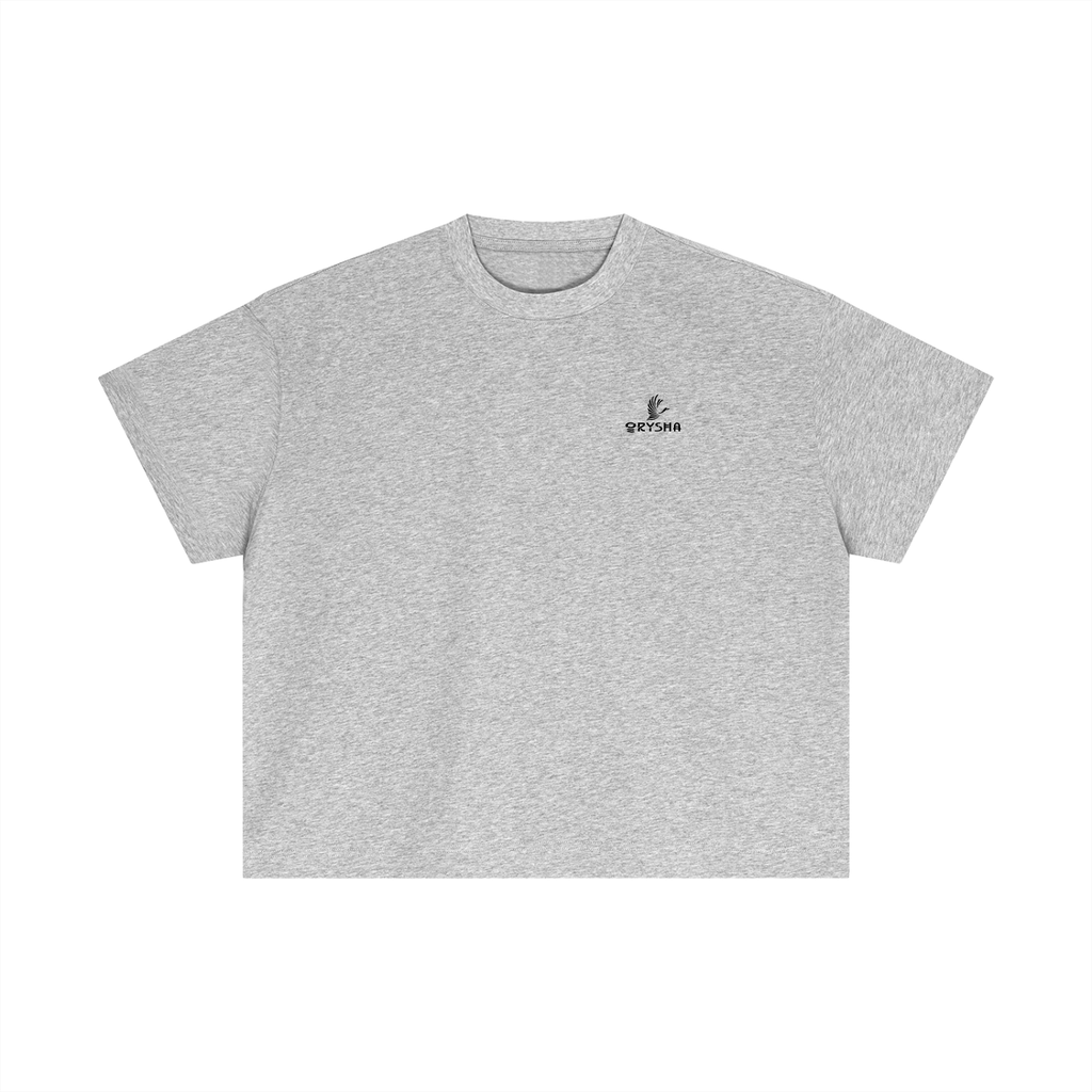 Camiseta Cuadrada de Algodón Esencial Grueso para Hombre