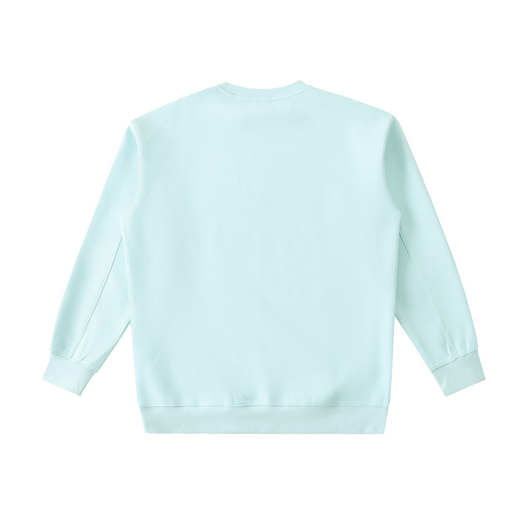Sudadera de cuello redondo gruesa esencial para mujer