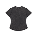 Women's Vintage Washed Bodycon Cotton T-Shirt