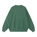 Sudadera extragrande esencial de mujer con efecto lavado a la nieve