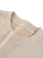 Sudadera extragrande unisex "LA" con efecto nieve/deslavado