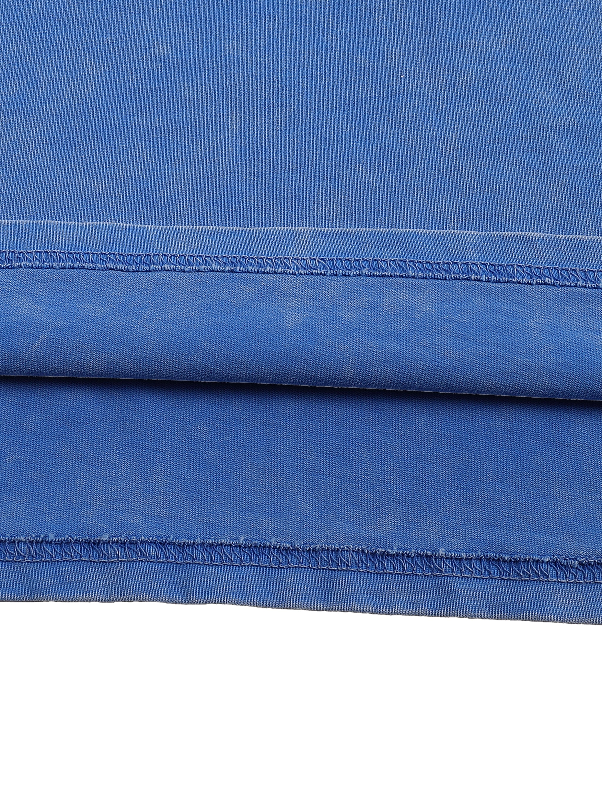 Unisex “Washed Horizon” Snow Washed Oversized Cotton T-Shirt