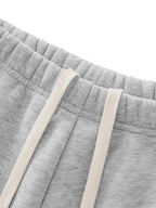 Pantalones cortos de chándal de felpa esenciales con cordón